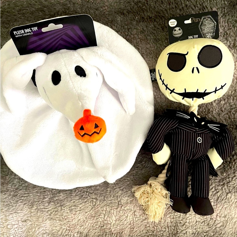 Jack and Zero Dog Toys